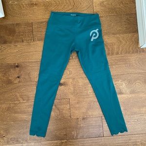 Peloton Green leggings size SMALL